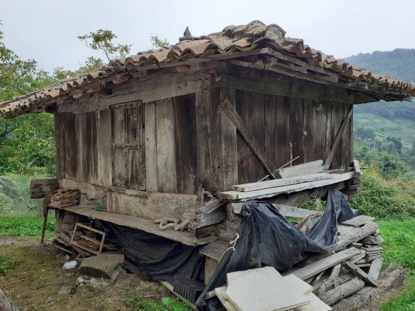 Casa de piedra y Cuadra para rehabilitar en CABRANES  (REAB